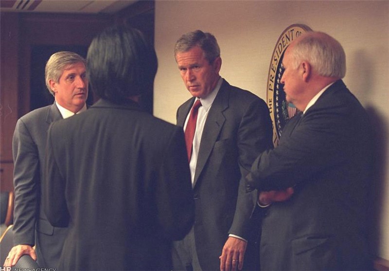 تصاویری از داخل کاخ سفید در روز 11 سپتامبر