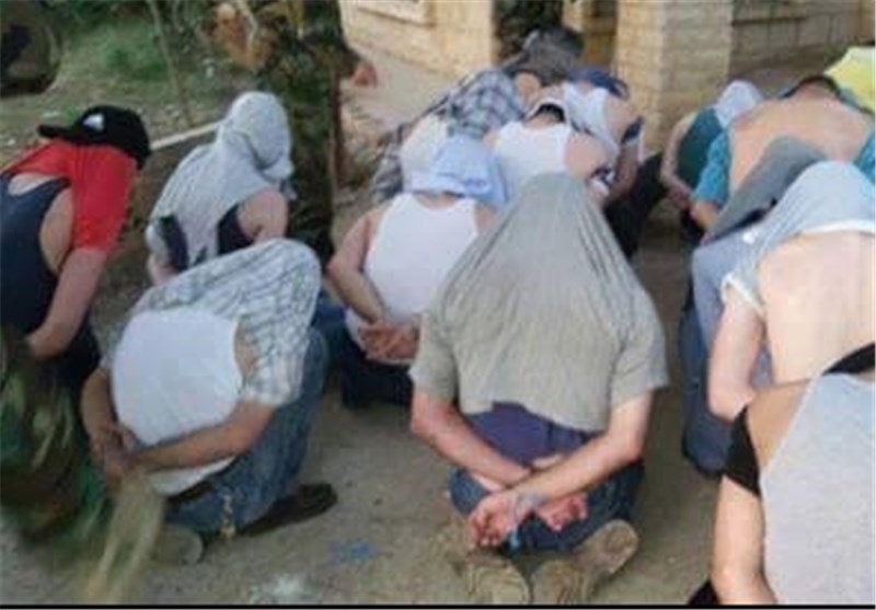 اسارت یک گروه تروریستی در الزبدانی به دست نیروهای ارتش سوریه