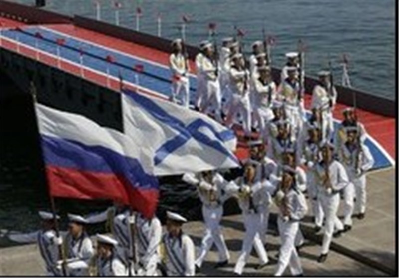 فیلم/برگزاری روز نیروی دریایی روسیه