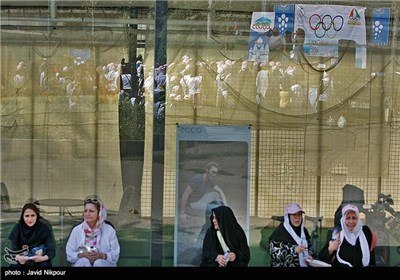 Iranian Women Attend Public Running Event in Tehran