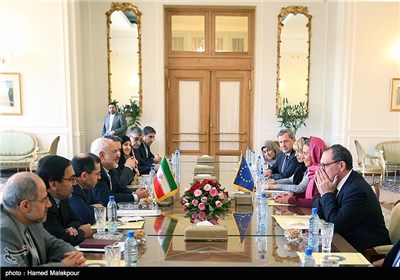 Photos: Iran’s Zarif, EU’s Mogherini Hold Meeting in Tehran