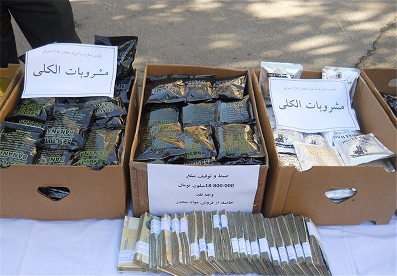 کشفیات مواد مخدر در استان کرمانشاه 55 درصد افزایش یافت