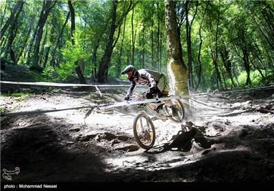 Downhill Biking League Held in Iran’s Gorgan