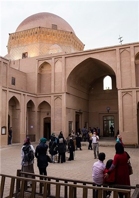 Tourists Visit Iranian Central City of Yazd