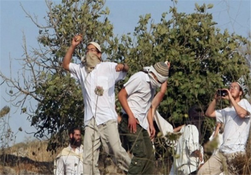 حمله شهرک‌نشینان صهیونیست به روستای الحانیه در غرب رام‌الله