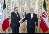 Iranian, Italian Foreign Ministers Meet in Tehran