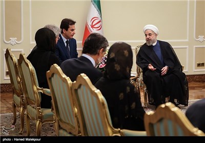 Iran’s President Meets Italian Ministers in Tehran