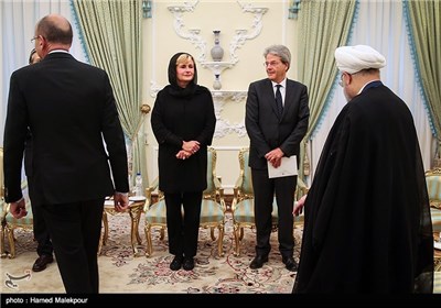 Iran’s President Meets Italian Ministers in Tehran