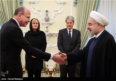 Iran’s President Meets Italian Ministers in Tehran