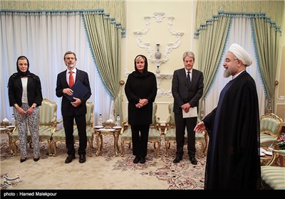 Iran’s President Meets Italian Ministers in Tehran