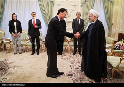 Iran’s President Meets Italian Ministers in Tehran