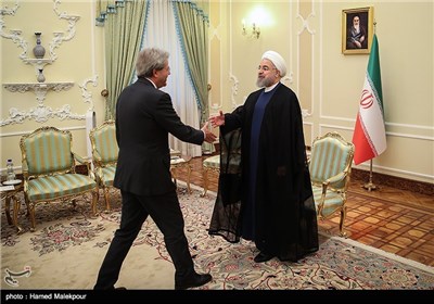 Iran’s President Meets Italian Ministers in Tehran