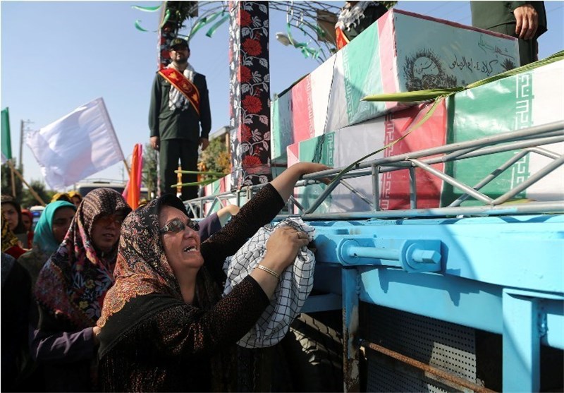 2 شهید گمنام در حمیدیه تشییع می‌شوند