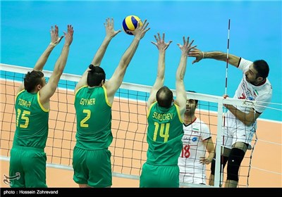 Iran Defeats Australia at Asia Volleyball Championship