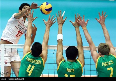 Iran Defeats Australia at Asia Volleyball Championship