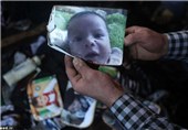 پایکوبی جوانان صهیونیست با تصویر نوزاد فلسطینی سوزانده شده+فیلم