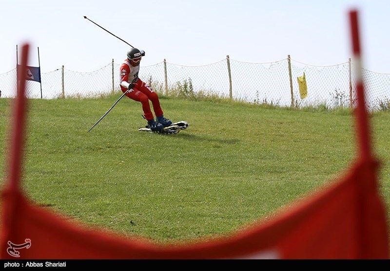 جام جهانی اسکی روی چمن| نایب قهرمانی نماینده ایران در پایان روز نخست
