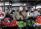 تصاویر بازار مواد غذایی در شرق اروپا