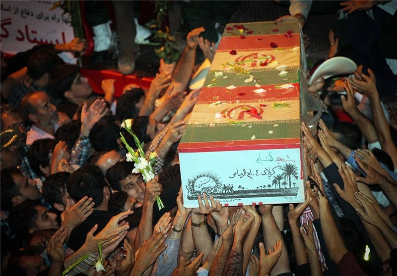 مراسم تشییع شهید غواص گمنام در سپاه سیدالشهدا آغاز شد