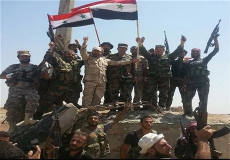 پیروزی برق آسای ارتش سوریه در سهل الغاب و درگیری داخلی تروریست‌ها