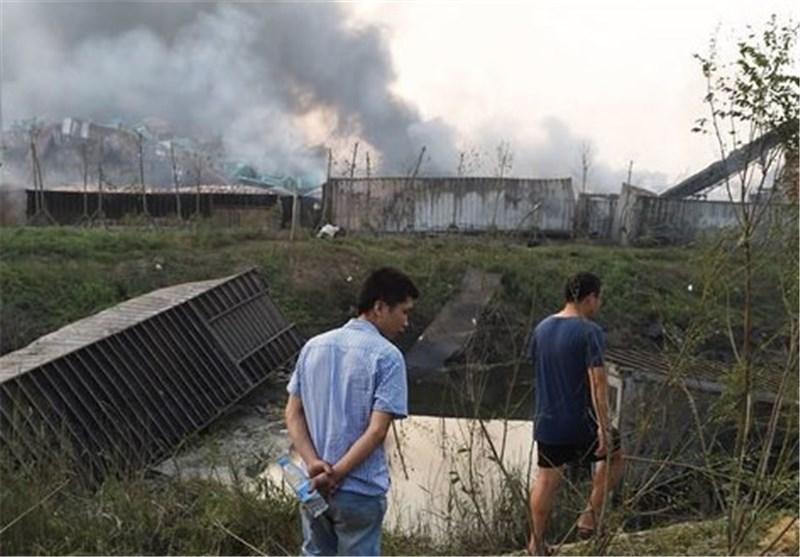 تصاویر انفجار مهیب در شمال چین