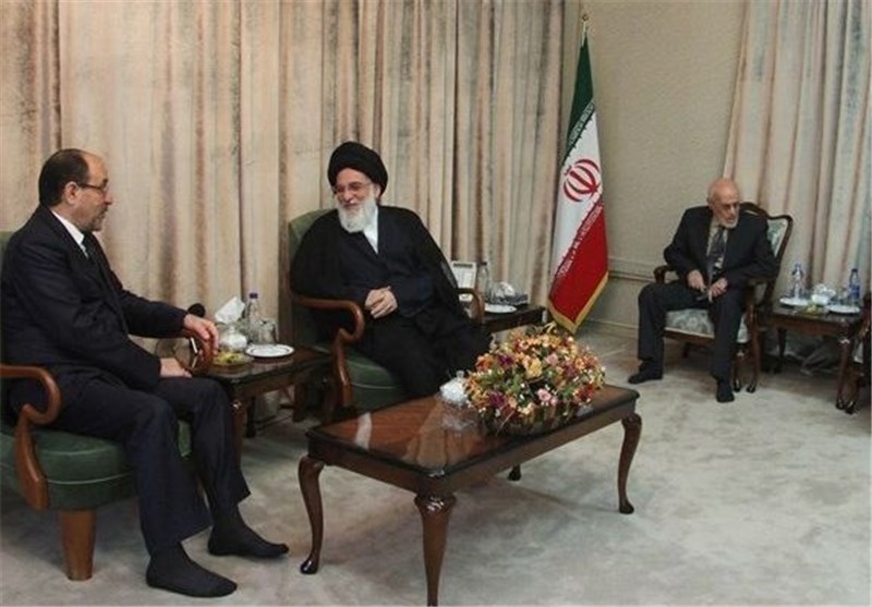 نخست وزیر سابق عراق با آیت‌الله هاشمی‌شاهرودی دیدار کرد‌
