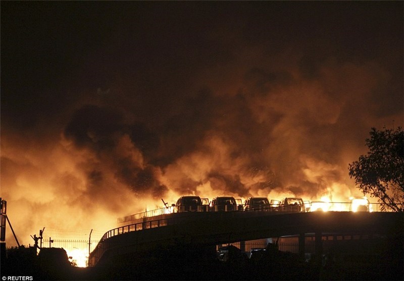 Explosion Rips through Chemical Plant in Eastern China