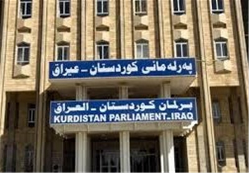 اندلاع حریق داخل برلمان إقلیم کردستان