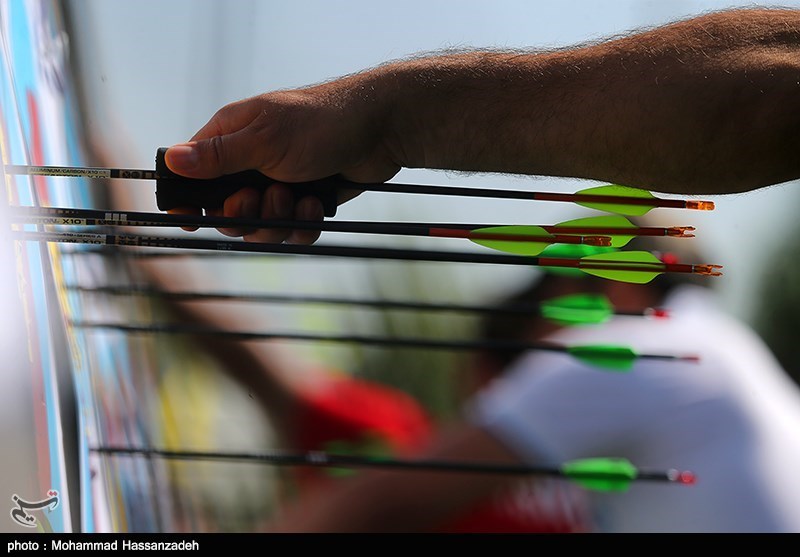 صعود 3 نماینده ایران به یک هشتم نهایی مسابقات تیراندازی با کمان قهرمانی آسیا