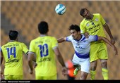 دیدار تیم های فوتبال نفت تهران و ملوان بندر انزلی