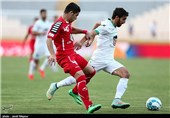 پیروزی ذوب‌آهن مقابل بادران تهران در نیمه نخست