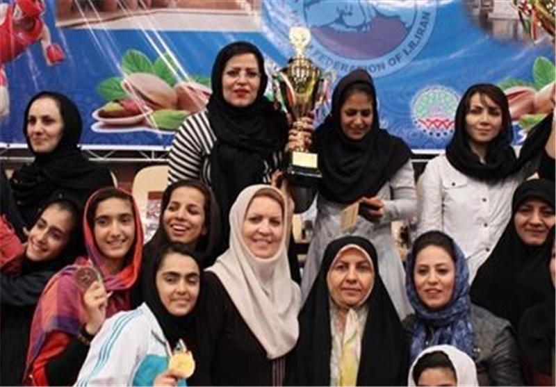 کرمانشاه قهرمان مسابقات ووشو نوجوانان دختر کشور در دامغان شد