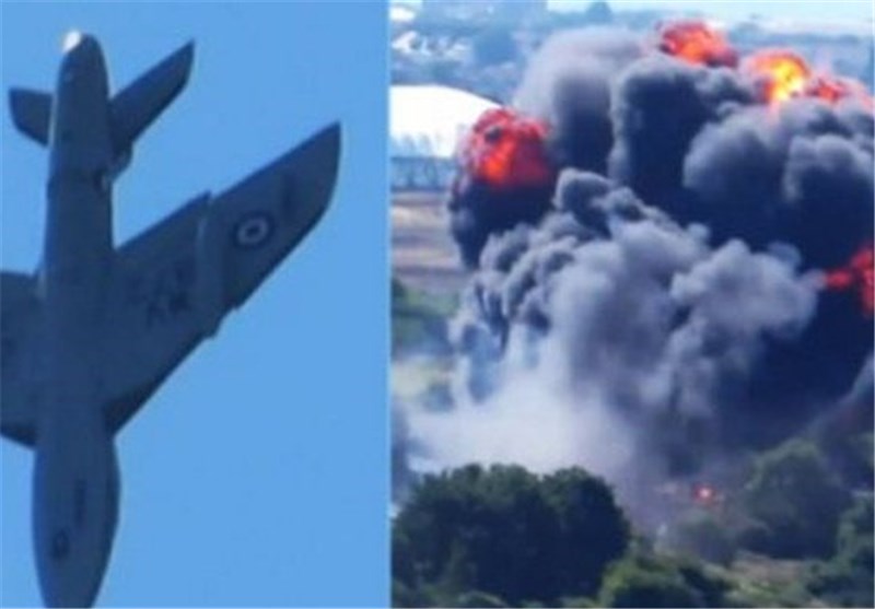 UK Air-Show Jet Crashes onto Highway, 7 Dead