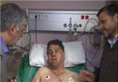 فیلم/آخرین وضعیت خبرنگار مجروح در دمشق