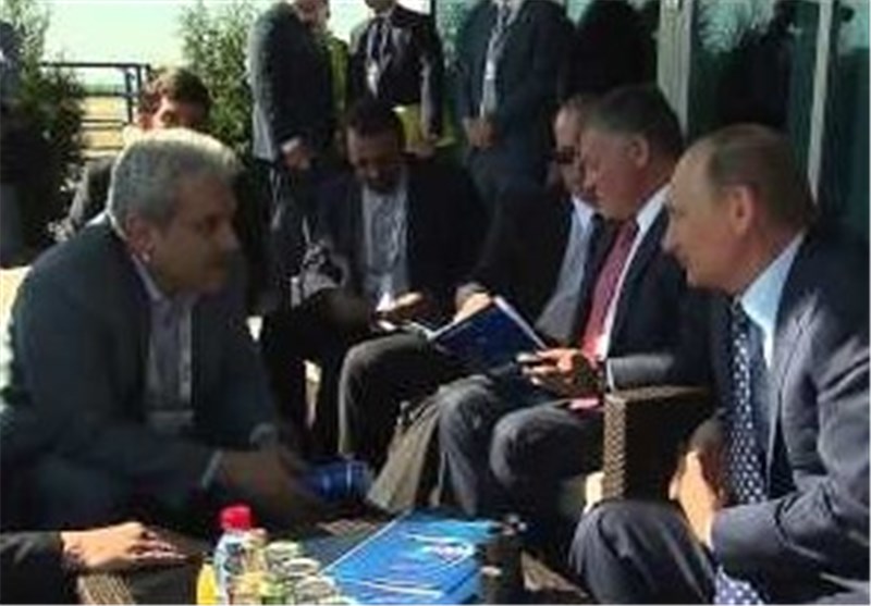 Iranian VP Meets Russian President in Moscow
