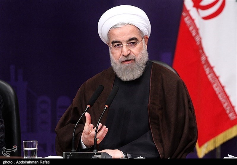 روحانی: آمریکا در پی منافع حداکثری صهیونیست‌ها است