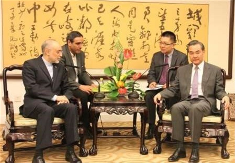 دیدار صالحی با وزیر خارجه چین