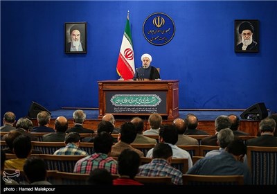 نشست خبری حجت‌الاسلام حسن روحانی رئیس جمهور