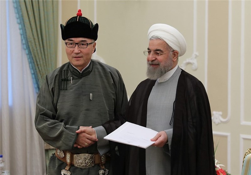 President: Iran Ready to Boost Ties with Mongolia
