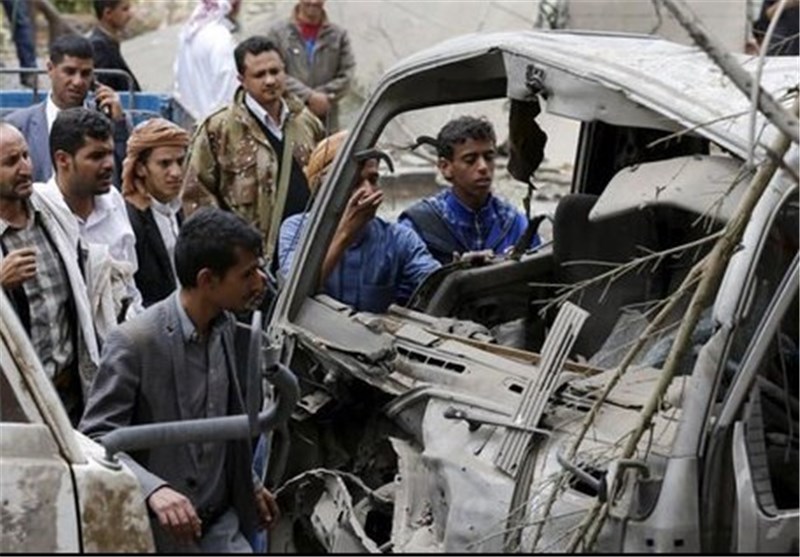 عکس / 36کشته در جدیدترین تجاوز هوایی به یمن‎