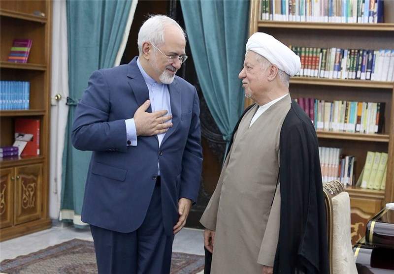 ظریف با هاشمی رفسنجانی دیدار کرد