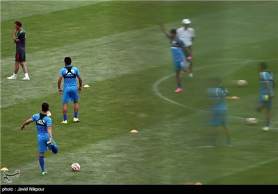 Iran’s National Football Team Preparing for Guam Match