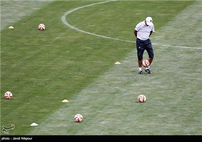 Iran’s National Football Team Preparing for Guam Match