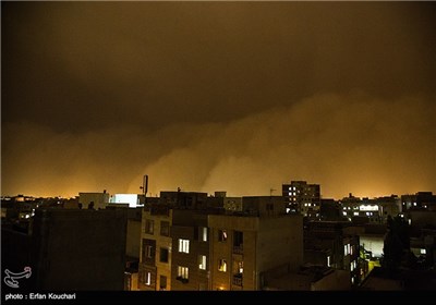 Storm Strikes Tehran Monday Night