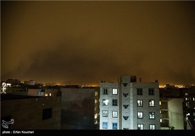 Storm Strikes Tehran Monday Night