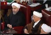 حضور روحانی، هاشمی و آملی لاریجانی در هجدهمین اجلاس خبرگان رهبری
