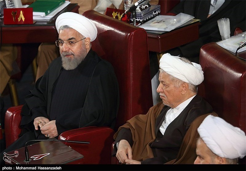 حضور روحانی، هاشمی و آملی لاریجانی در هجدهمین اجلاس خبرگان رهبری