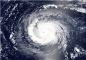تصاویر ماهواره‌ای از 3 طوفان همزمان بر فراز اقیانوس آرام