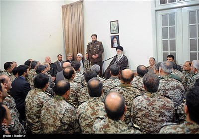Commanders of Air Defense Base Meet with Supreme Leader