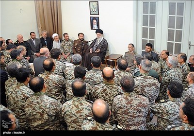 Commanders of Air Defense Base Meet with Supreme Leader